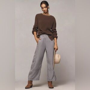 Pilcro The Izzie Relaxed Pull-On Barrel Pants